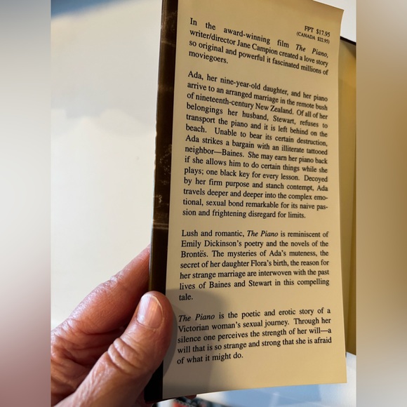 The Piano: A Novel by Jane Campion and Kate Pullinger. - Picture 4 of 7